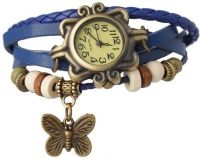 Y And D Vintage Butterfly Wrist Watch Analog Watch - For Women