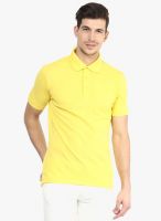Yellow Submarine Yellow Solid Polo T-Shirt