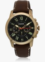 Fossil Fs5062 Brown/Black Analog Watch