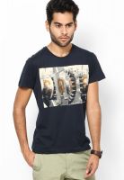 Jack & Jones Navy Blue Crew Neck T Shirt