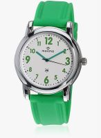 Maxima 28352Pmgi Green/White Analog Watch