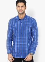 Parx Blue Casual Shirt