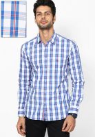 Parx Blue Casual Shirts