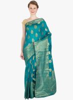 Xclusive Chhabra Firozi Printed Saree