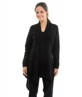 Apsley Black Woollen Shrugs