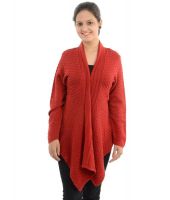 Apsley Red Woollen Shrugs