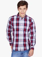 As Original By American Swan Multicoloured Checked Slim Casual Shirt