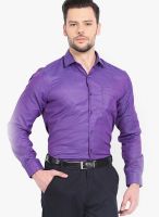 Black Coffee Purple Formal Shirt