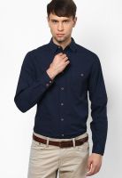 Blue Saint Blue Colour Casual Shirt