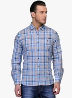 Canary London Multicoloured Colored Checked Slim Fit Casual Shirt