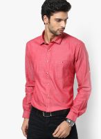 Code by Lifestyle Red Casual Shirt