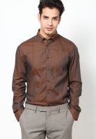 Jack & Jones Brown Casual Shirt