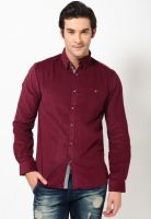 Jack & Jones Purple Slim Fit Casual Shirt