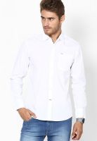 Lee White Casual Shirt