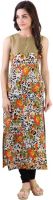 Libas Printed Women's Straight Kurta(Multicolor)