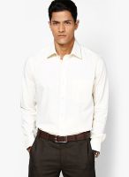 Raymond Cream Formal Shirt(Contemporary Fit)