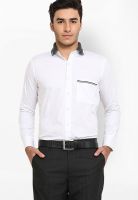 Shaftesbury Solid White Formal Shirt