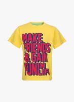 Slub Junior Yellow T-Shirt