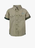 Tickles Olive Casual Shirt