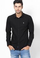 U.S. Polo Assn. Black Casual Shirt