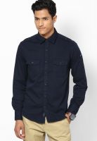 U.S. Polo Assn. Navy Blue Casual Shirt