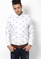 U.S. Polo Assn. White Casual Shirt