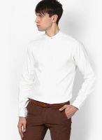 Wills Lifestyle White Casual Shirt