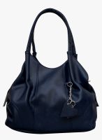 FOSTELO Blue Polyurethane (Pu) Handbag