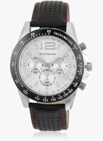 Giordano P9276-F1 Black/White Analog Watch