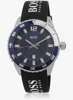 Hugo Boss Aw100066 Black/Blue Analog Watch