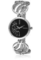 Maxima 33412Bmli Silver/Black Analog Watch