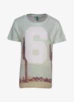 United Colors of Benetton Green T-Shirt