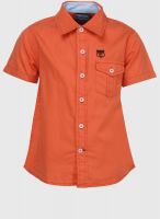 Cherokee Orange Casual Shirt