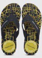 Franco Leone Navy Blue Flip Flops