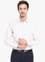 Mark Taylor White Solid Slim Fit Formal Shirt