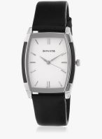 Sonata Nf7080Sl01-Sd544 Black/White Analog Watch