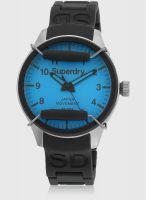 Superdry Syg133e Grey/Blue Analog Watch