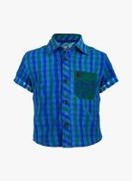 UFO Blue Casual Shirt