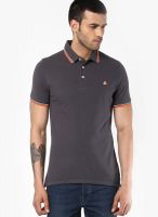 United Colors of Benetton Grey Polo T-Shirt