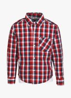 612 League Red Casual Shirts