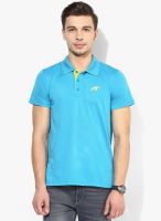 Alcis Core Performance Aqua Blue Polo T-Shirt
