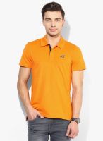 Alcis Core Performance Orange Polo T-Shirt
