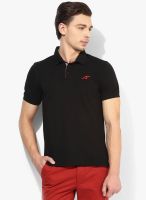 Alcis Happy Black Polo T-Shirt