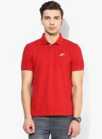 Alcis Happy Red Polo T-Shirt