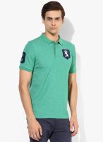 Giordano Green Solid Polo TShirt