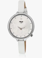 Helix Ti013hl0500-Sor White/Silver Analog Watch