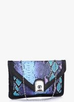 Lautus Snaky Blue Clutch