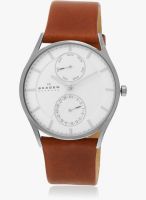 Skagen Skagen Holst Brown/White Analog Watch