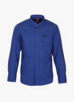 Spark Blue Casual Shirt