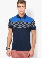 Wills Lifestyle Blue Polo T-Shirt